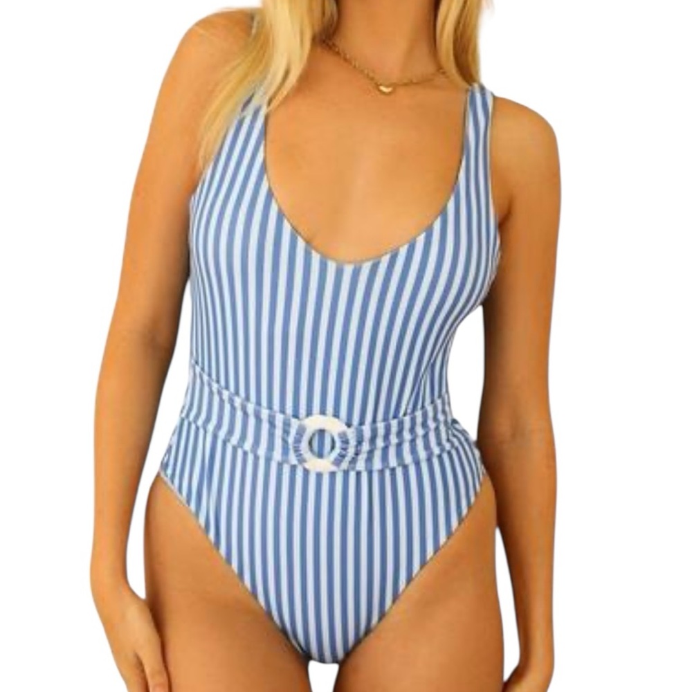 DIPPIN’ DAISY’S Margo Swim One Piece Nantucket U back swimsuit size Small NWT